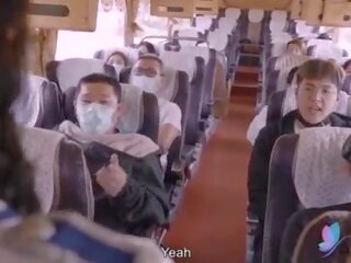 Seksi tour bussi kanssa povekas aasialaiset harlot alkuperäinen kiinalainen av xxx elokuva kanssa englanti sub