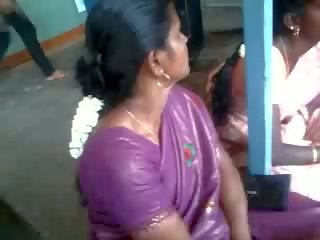 Satiini silkki saree täti, vapaa intialainen seksi elokuva elokuva 61